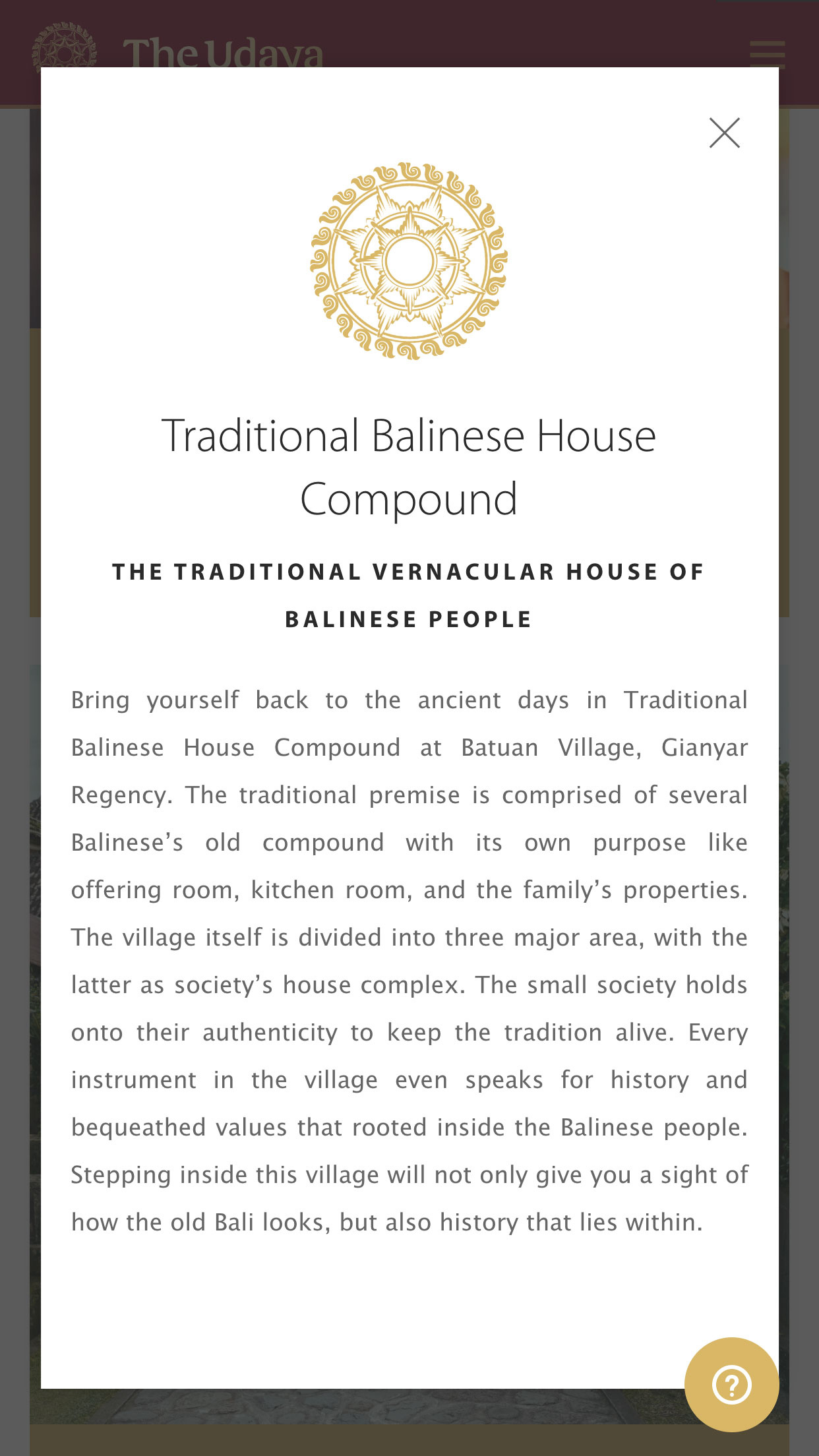 POI Detail Dialog Mobile Preview